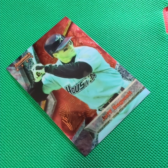 🥎1994 Bowman’s Best Refractor #R53 Jeff Bagwell Hall of Fame SP - Picture 9 of 10